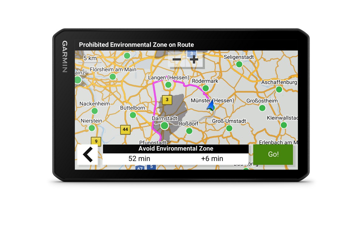Navigateurs GPS Garmin DriveCam 76 et CamperCam 795