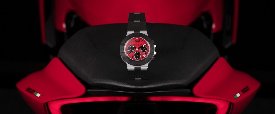 Bulgari Aluminium Ducati Special Edition : le chronographe en édition limitée