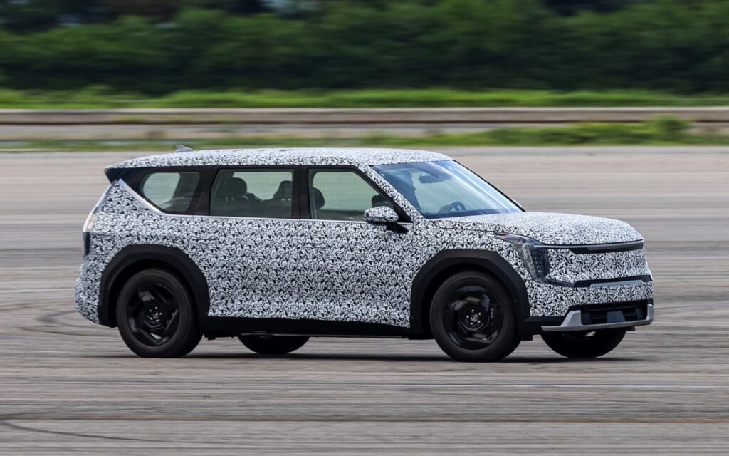 Kia EV9 en préparation: voici comment ce sera