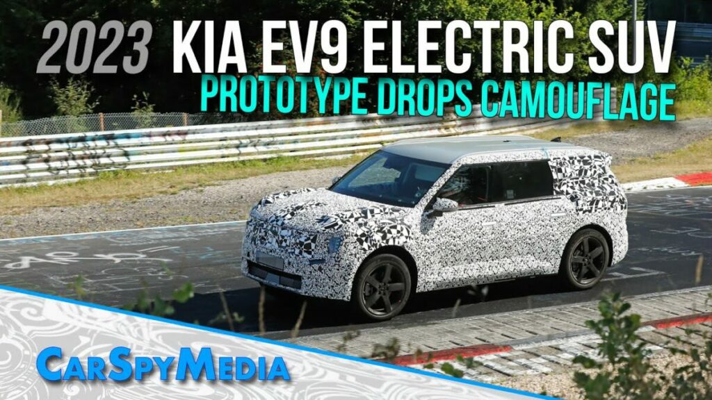 La vidéo de la KIA EV9 électrique au Nürburgring