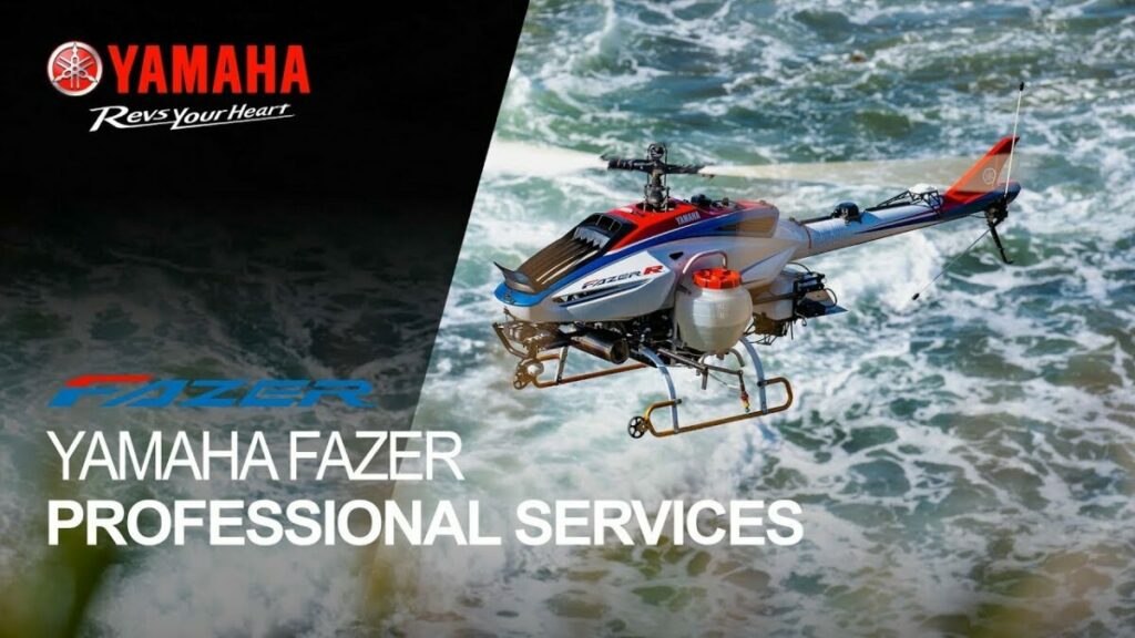 Le Yamaha Fazer R G2 est devenu un drone à usage industriel