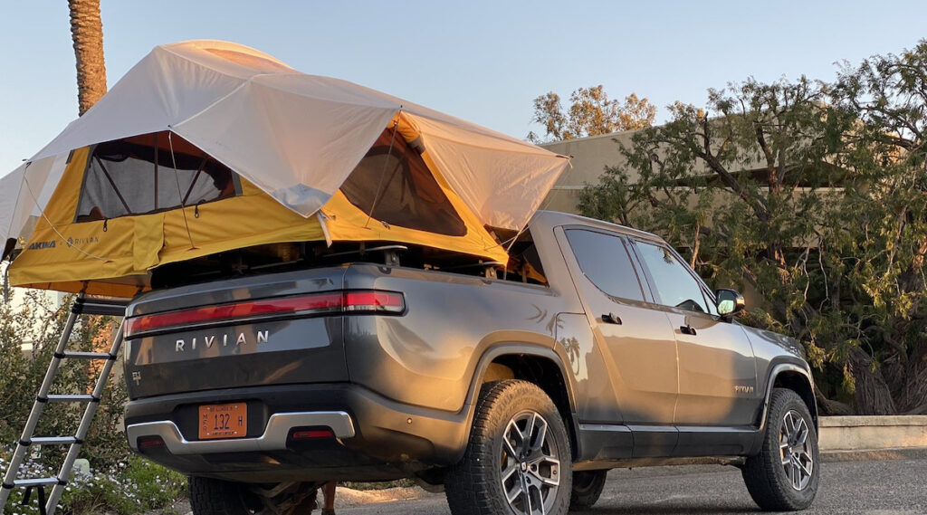 L'incontournable mode Camp de Rivian révolutionne la vie des campeurs
