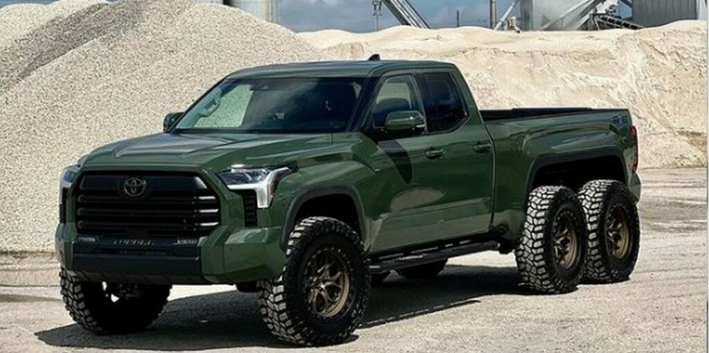 Qui a besoin du Toyota Tundra 6×6 avec un V6 biturbo de 3,5 litres de 437 ch ?