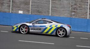 Ferrari 458 Italia Police tchèque