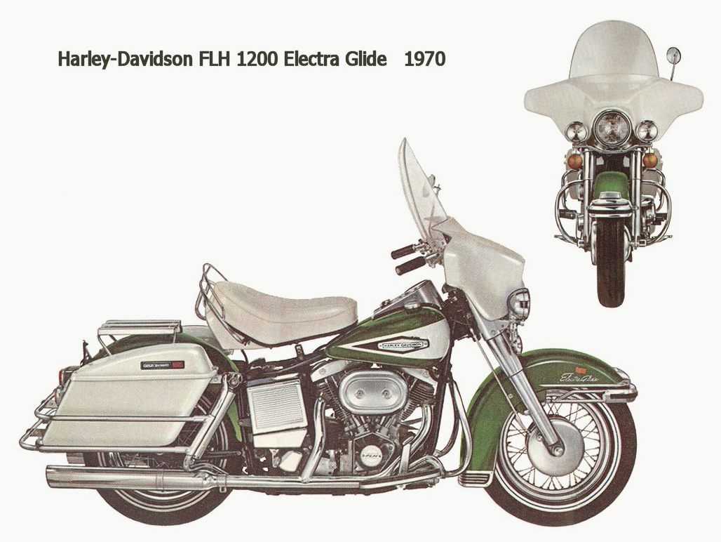 Harley-Davidson FLH 1200 Electra Glide 1970