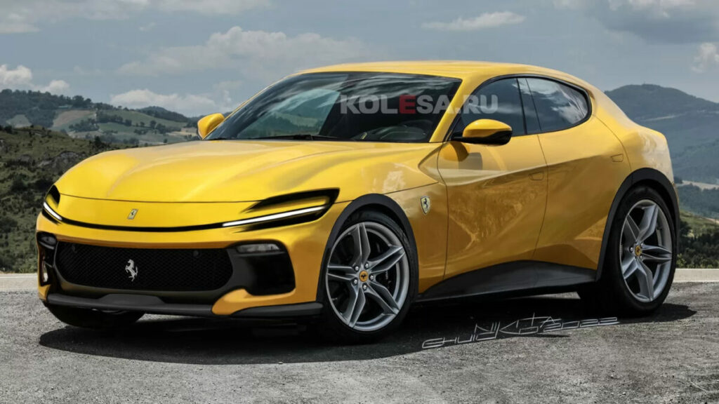 Ferrari Purosangue : le rendu SUV du cheval