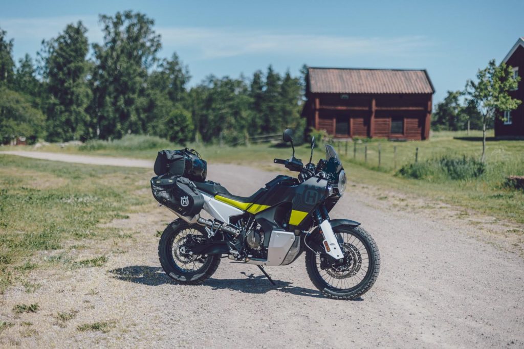 Husqvarna Norden 901 : accessoires techniques pour le transport de bagages et protections