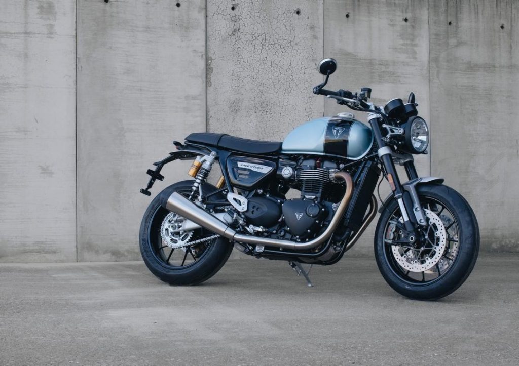 La nouvelle Triumph Speed ​​​​Twin Breitling Limited Edition