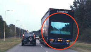 écran LCD camion