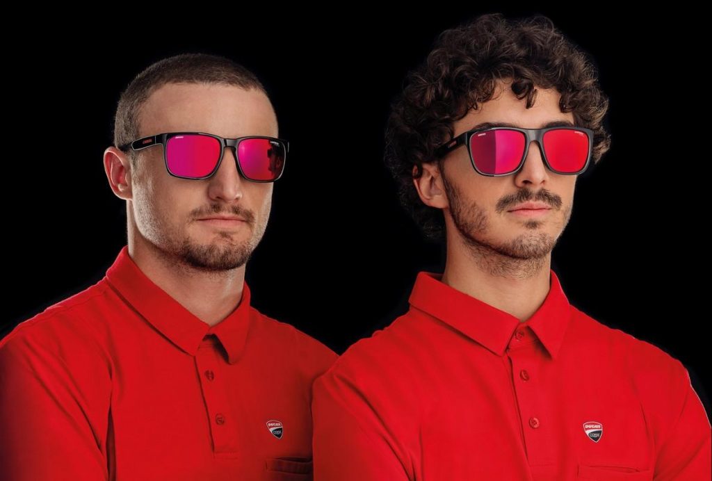 Lunettes de soleil Ducati Carrera : la nouvelle collection de lunettes