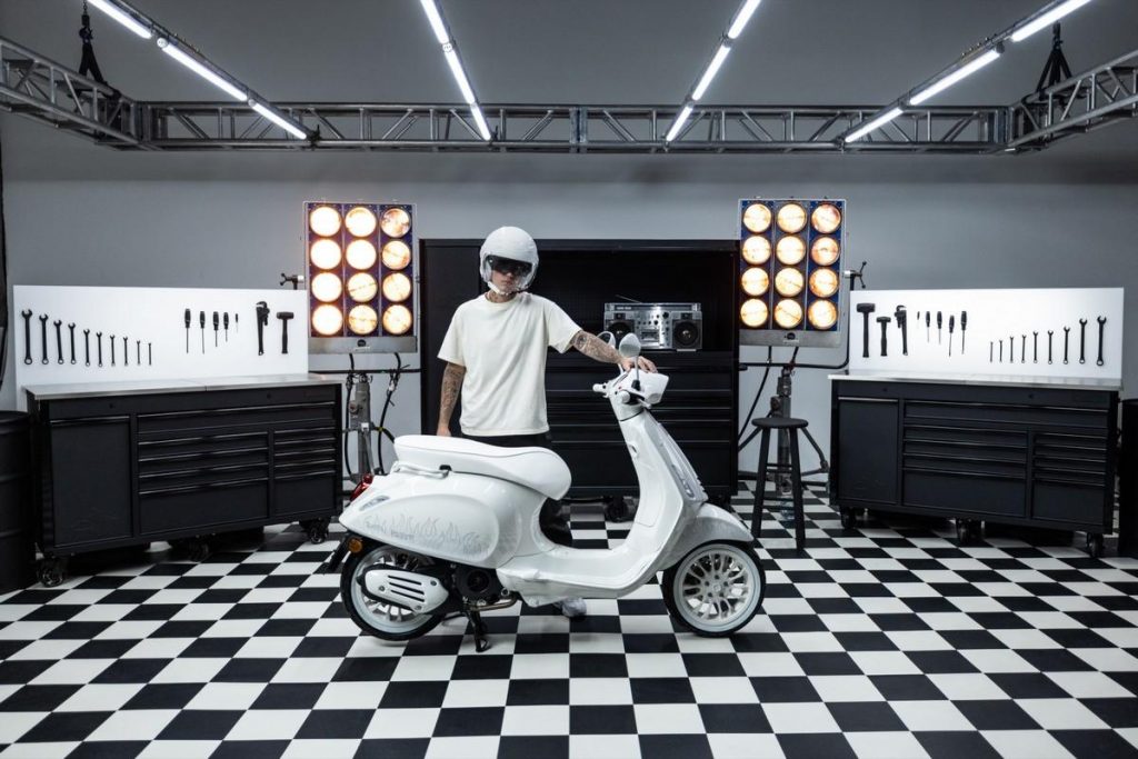 Vespa Justin Bieber : la nouvelle édition spéciale dévoilée