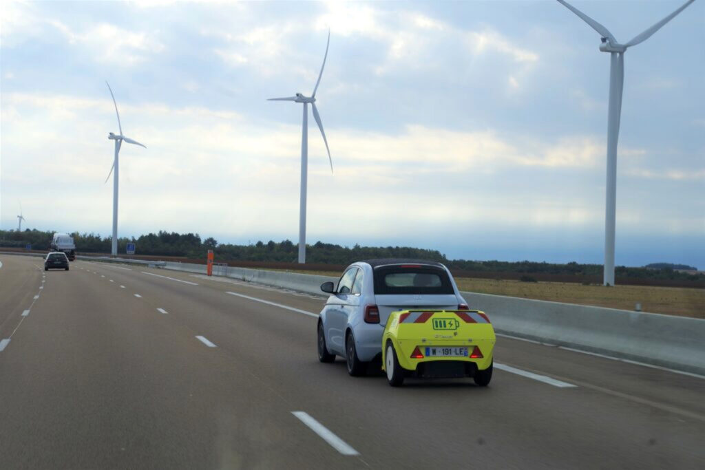 Voici le chariot prolongateur d'autonomie pour voitures électriques