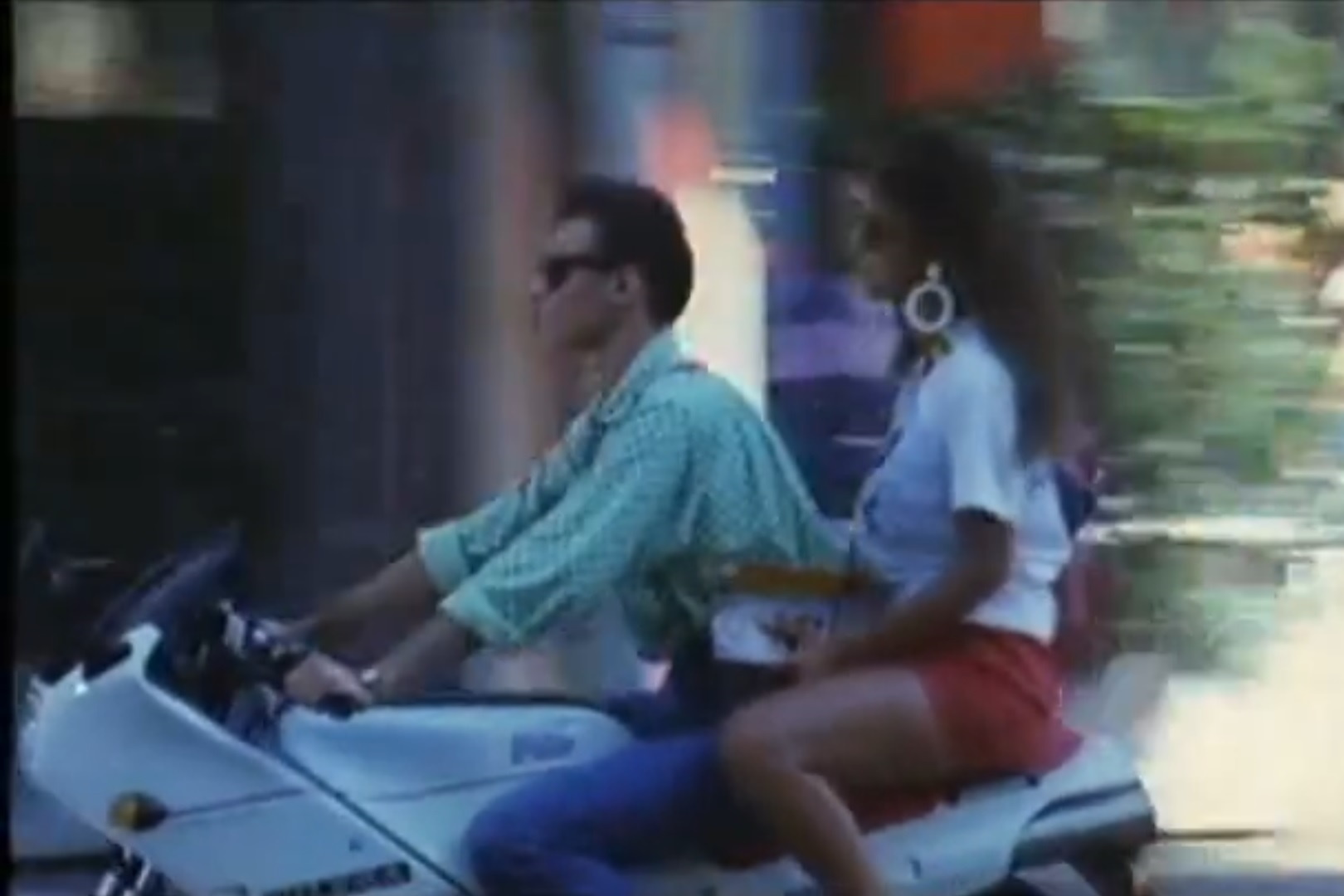 Gilera KZ 125 film Italien Fast Food paninari