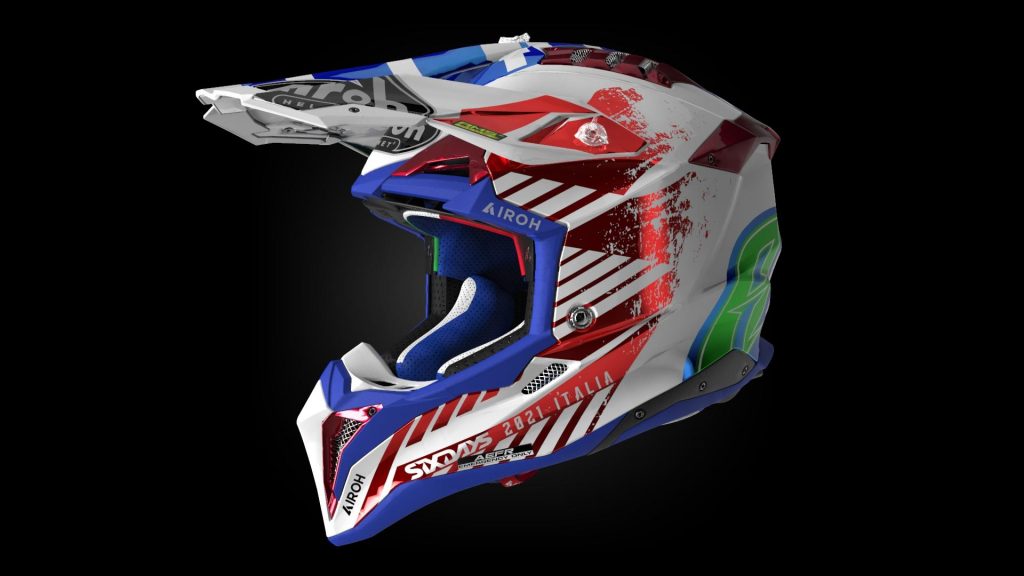 Airoh Aviator 3 Six Days Italy 2021 : le nouveau casque en édition limitée