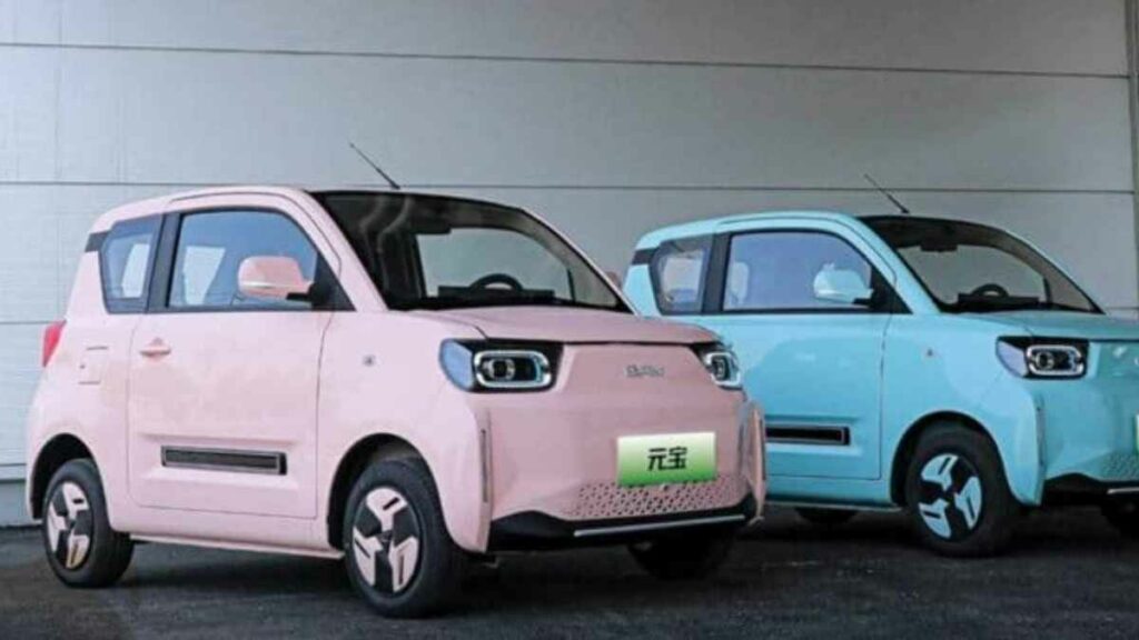 Baw Yuanbao Electric : voici une autre minicar électrique chinoise rose à 4 800 €