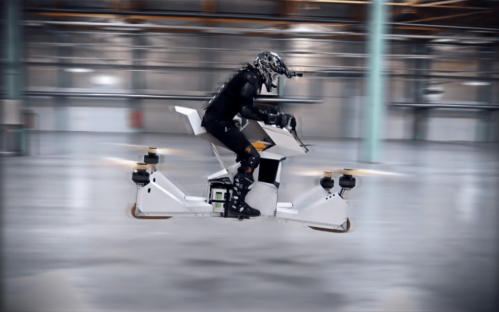 Hoversurf Scorpion 3 Hoverbike : combien coûte le vélo drone