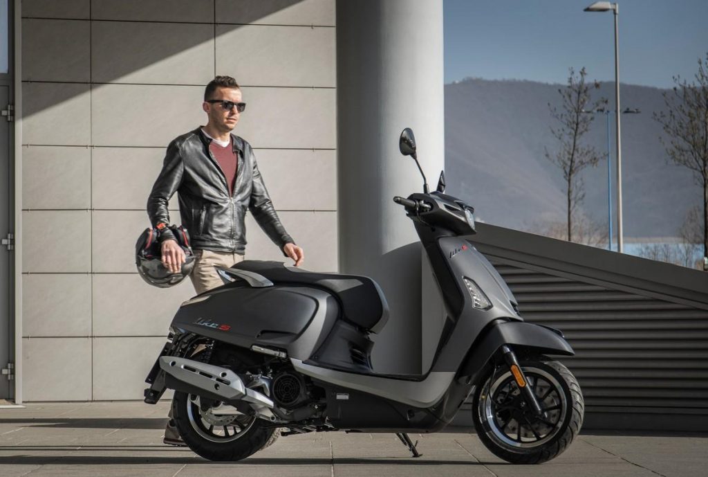 Kymco Like 125 Sport pour manœuvrer confortablement dans la circulation