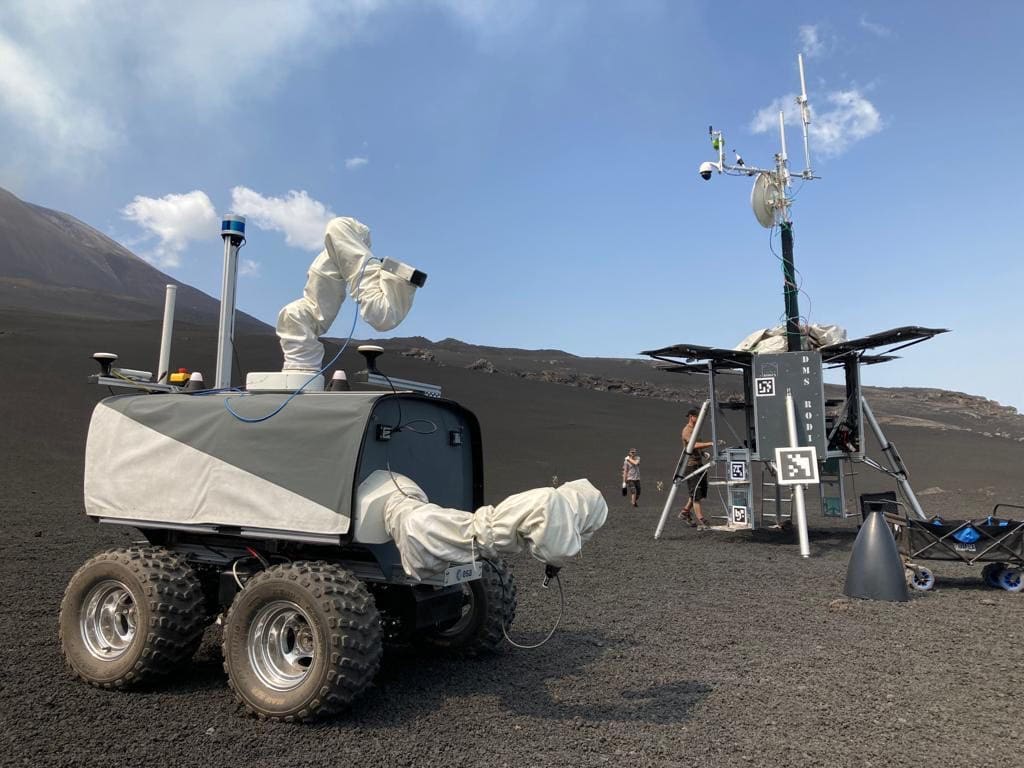 L'ESA teste les rovers lunaires sur l'Etna et c'est un spectacle