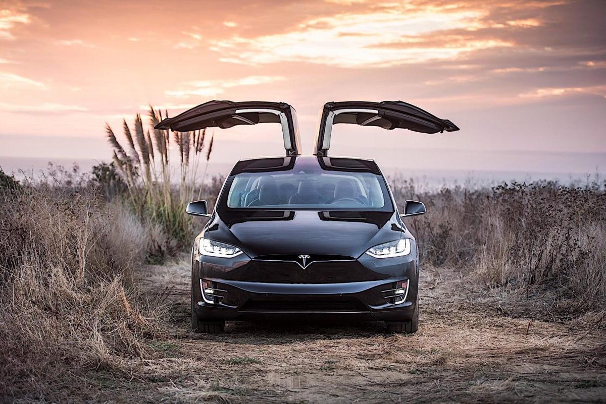 Rendu Tesla Model X