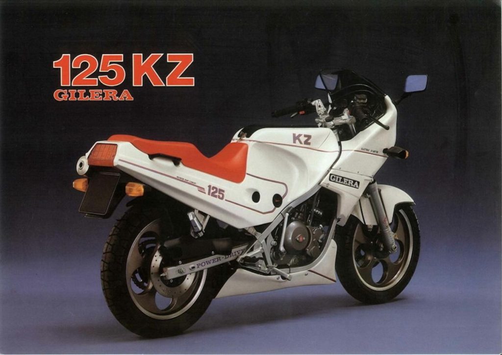 L'histoire de Gilera KZ et KK 125, les légendaires deux temps 