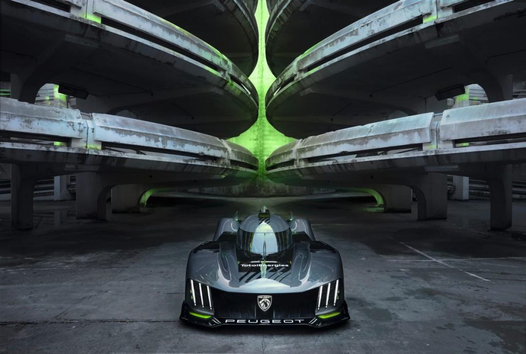 Quelle bombe l'hypercar hybride Peugeot 9X8 de 950 ch !