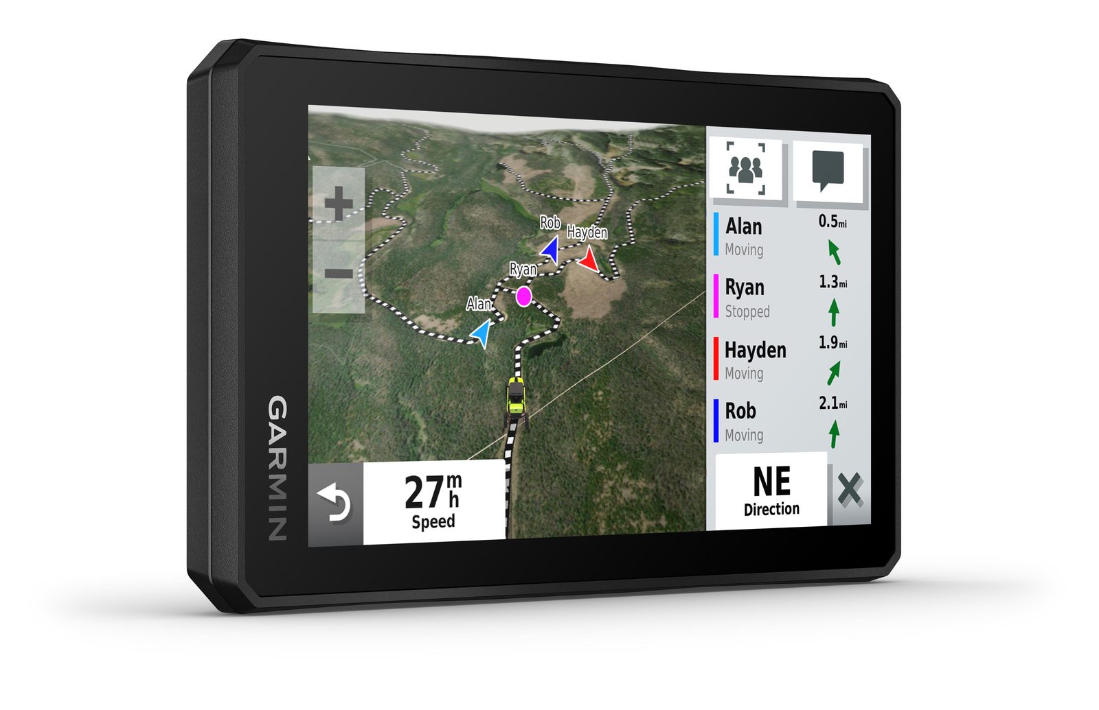 Navigateur moto Garmin zumo XT