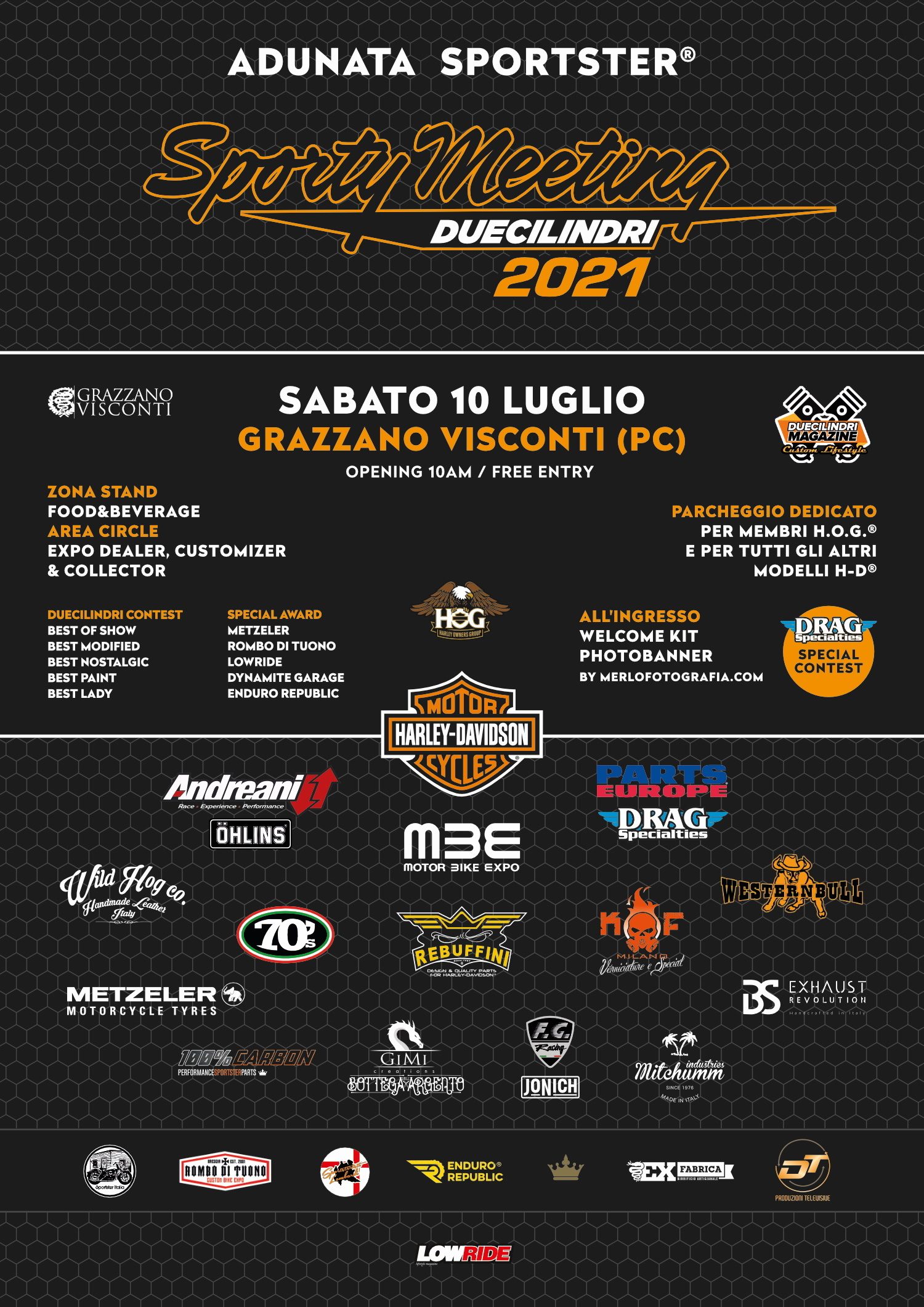 Affiche Sporty Meeting 2021