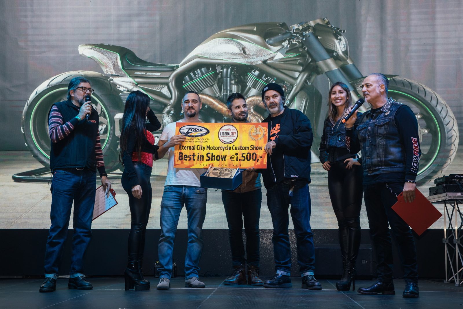 Salon personnalisé de la moto de la ville éternelle 2019