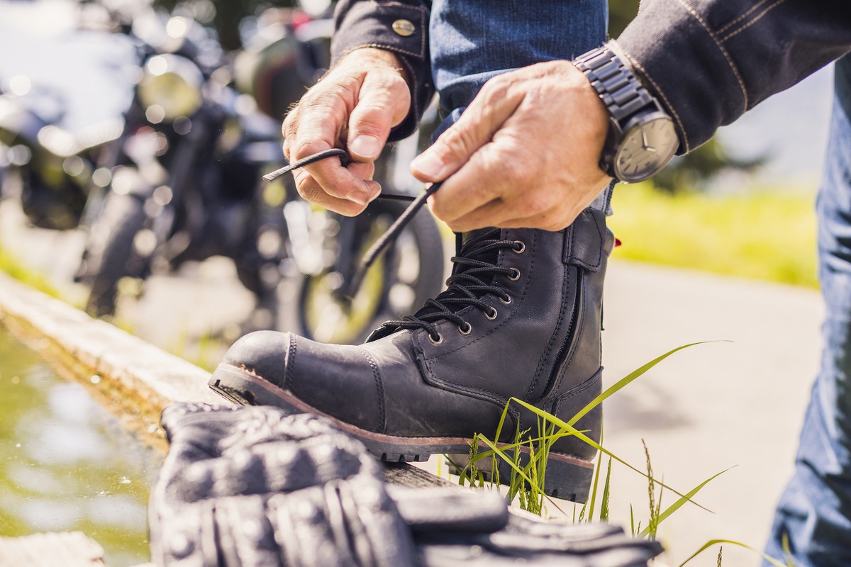 Chaussures moto homme