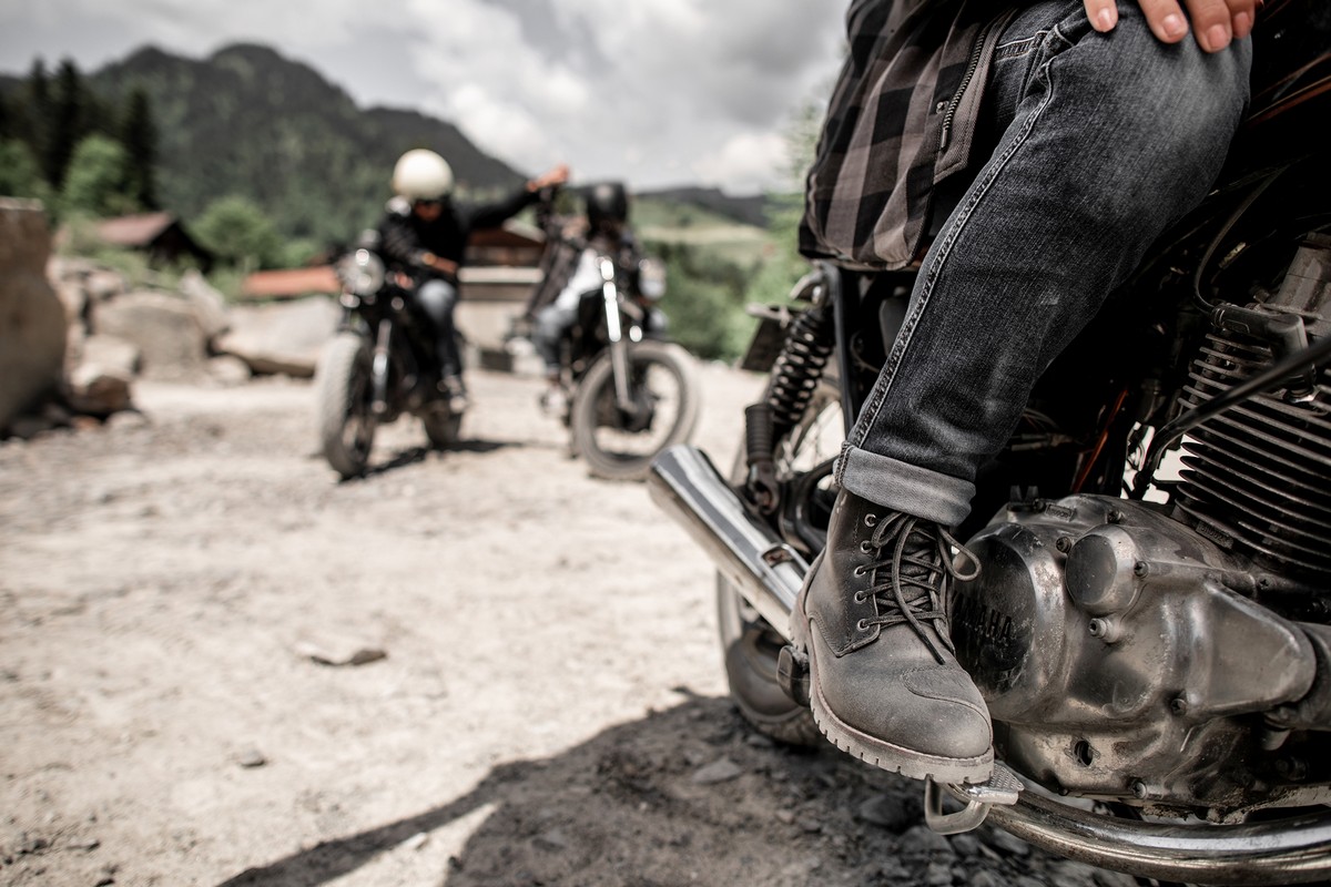 Chaussures moto homme