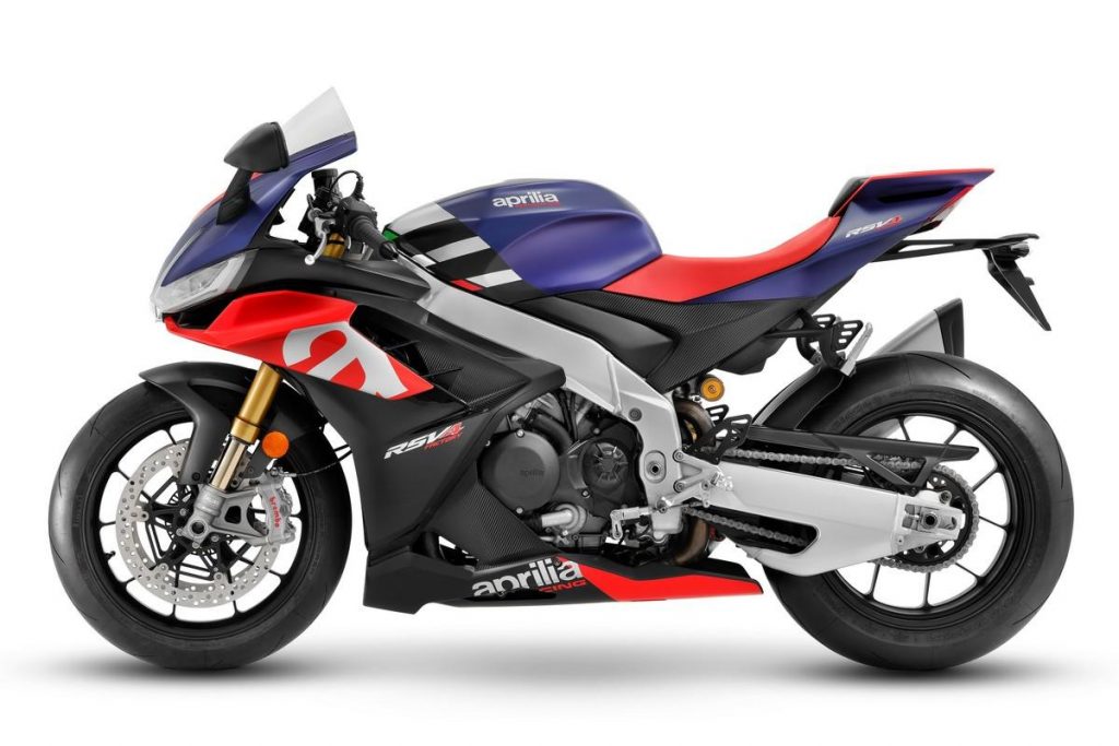 Aprilia RSV4 2021 : la nouvelle moto super sportive homologuée Euro5