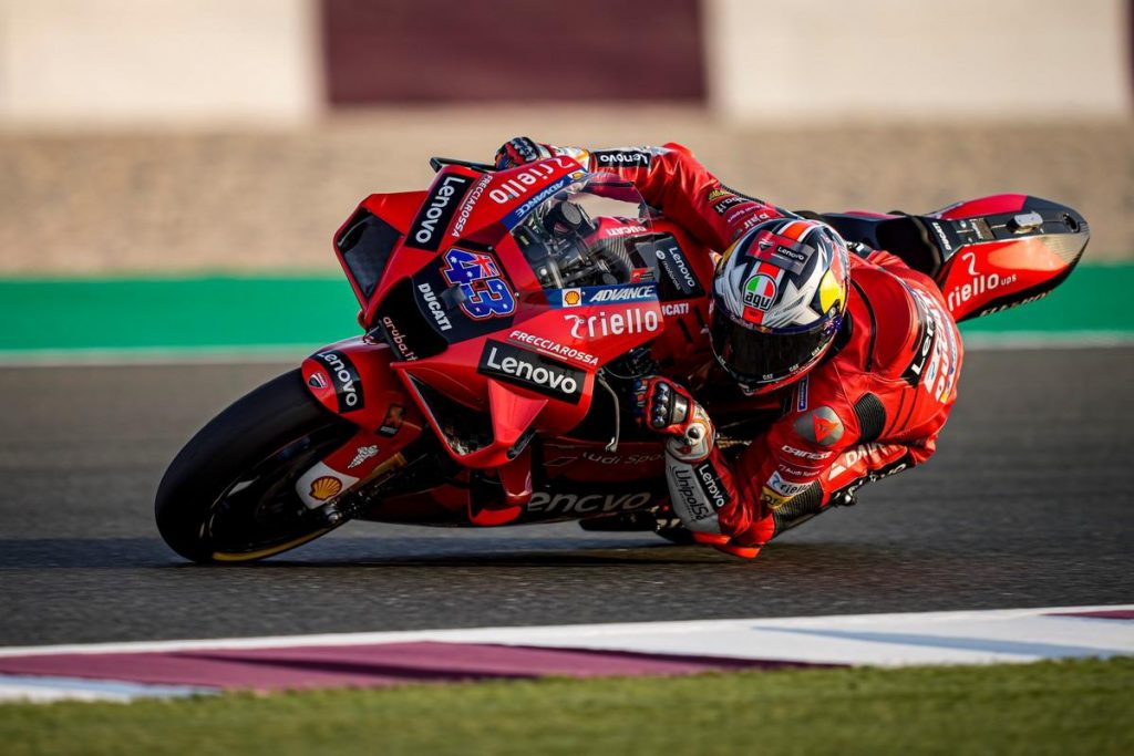 Ducati MotoGP Test Qatar 2021 : Miller et Bagnaia sur la Desmosedici