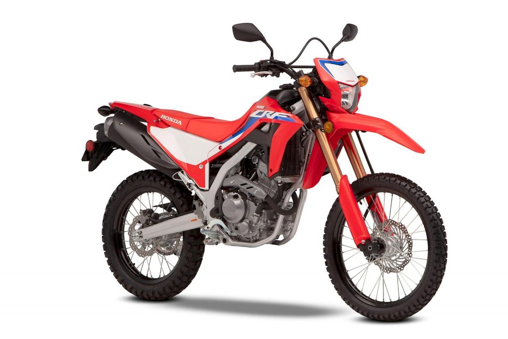 Honda CRF300L 2021 : encore plus légère et plus puissante