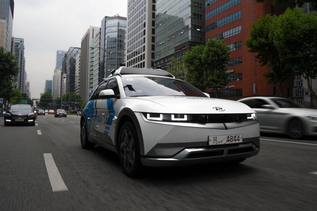 Hyundai RoboRide est le nouveau service de conduite autonome lancé à Séoul
