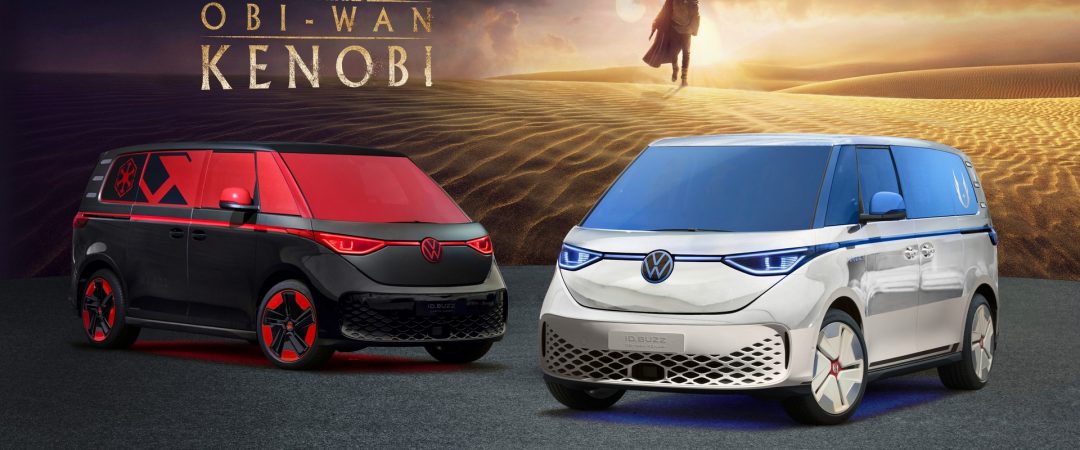 Identifiant Volkswagen.  Buzz Obi-Wan Kenobi : édition côté clair et édition côté obscur