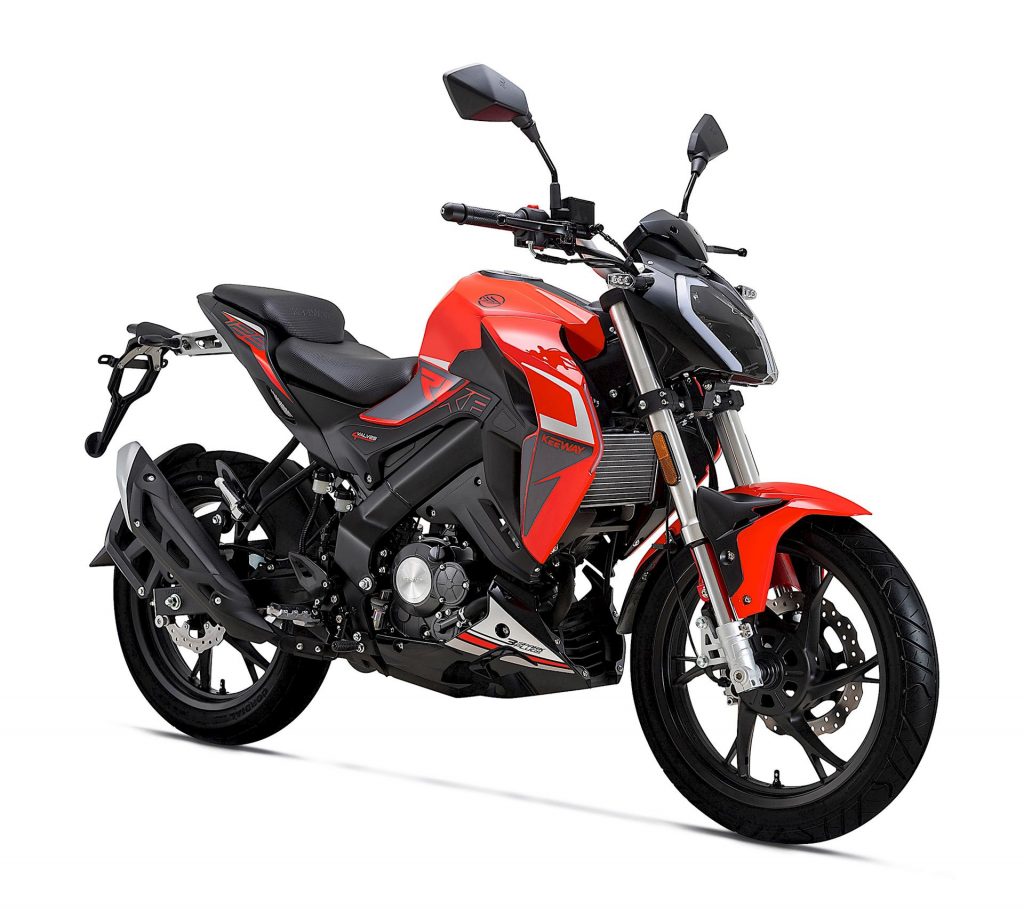 Keeway RKF 125 est mis à jour à Euro 5 mais le prix est toujours petit