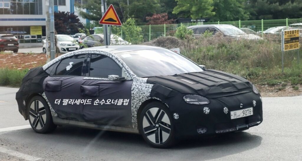 La dernière caméra espion Hyundai Ioniq 6 a confirmé sa production en août