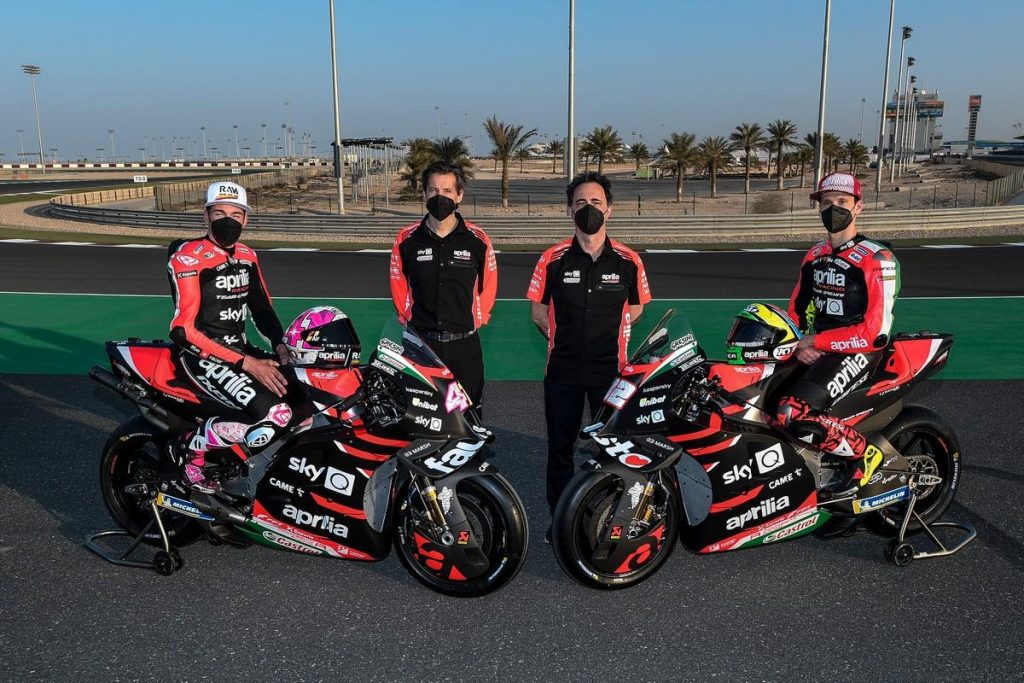 MotoGP Aprilia Racing Team Gresini 2021 : le RS-GP 2021 dévoilé