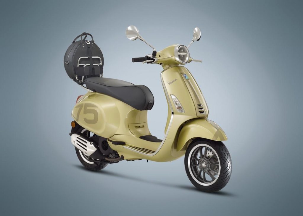 Vespa 75 Anniversary : ​​la série spéciale Vespa 75th
