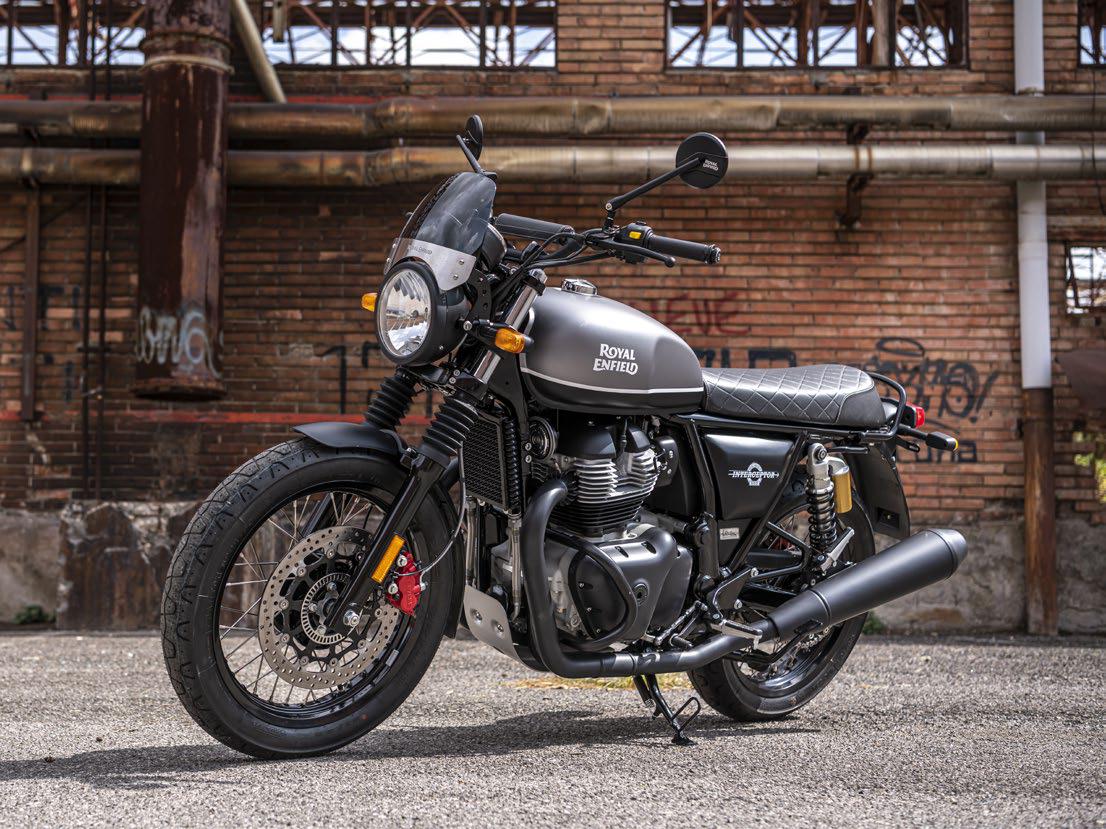 Royal Enfield Interceptor et Continental GT