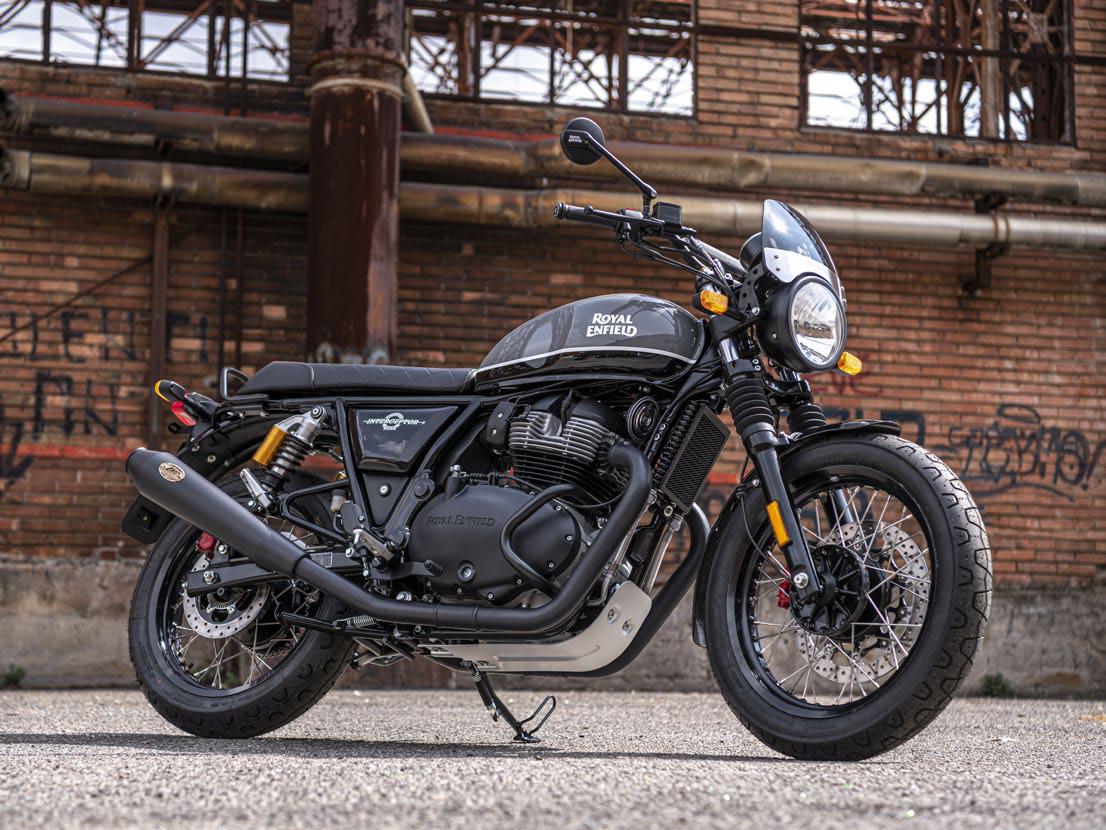 Royal Enfield Interceptor et Continental GT