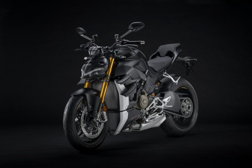 Ducati Streetfighter V4 S 2021 : la nouvelle couleur Dark Stealth