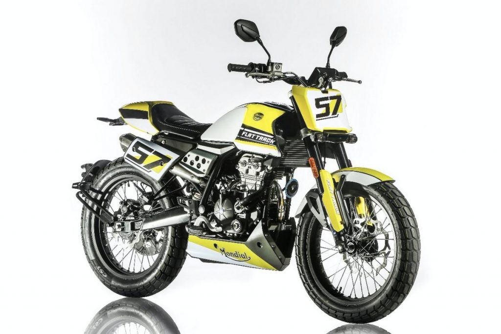 FB Mondial Flat Track 125 : pur style racing à 4 290 €