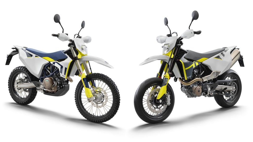 Husqvarna 701 Enduro et 701 Supermoto : équipés pour toutes les aventures