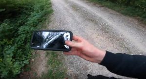 Accident de moto d'enduro Accident de moto d'enduro