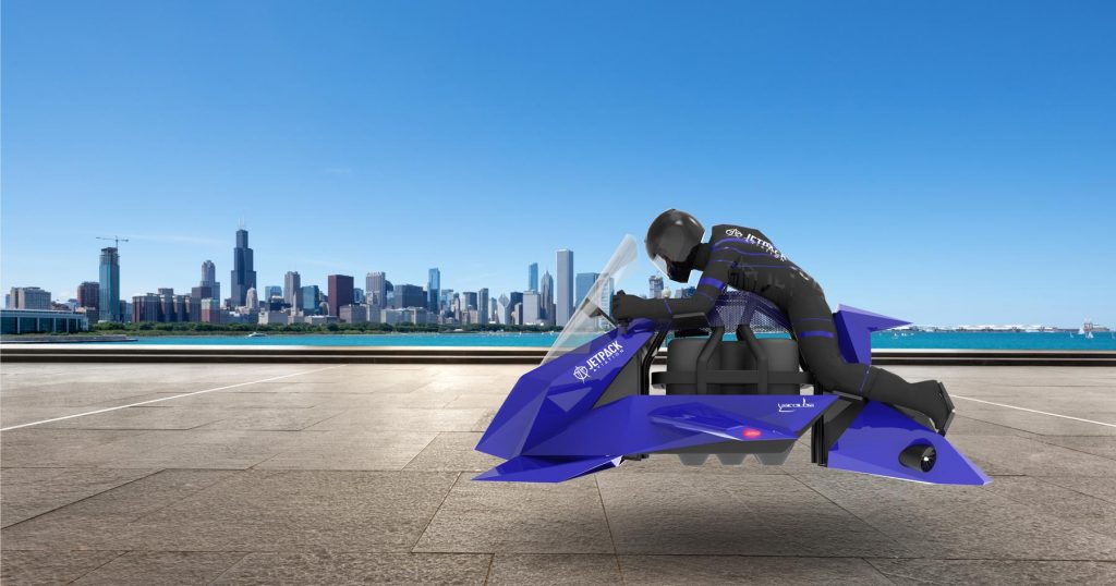 Jetpack Aviation Speeder : à quoi ressemble la moto volante du futur [Video]