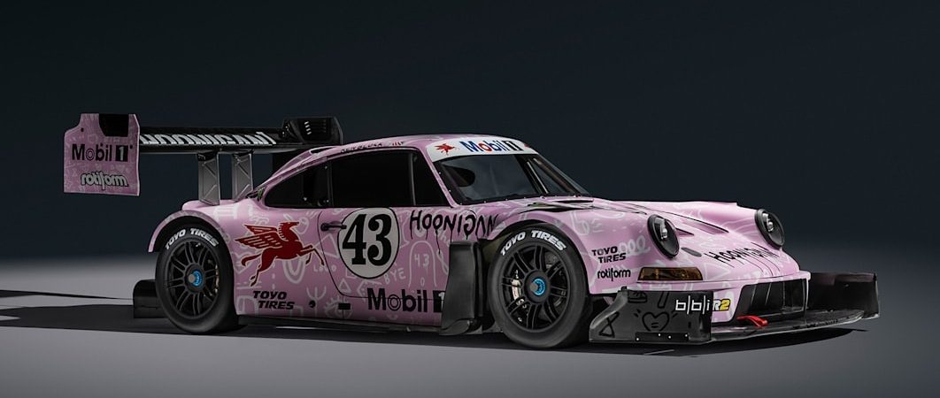 Ken Block courra à Pikes Peak dans une Porsche rose de 1 400 chevaux