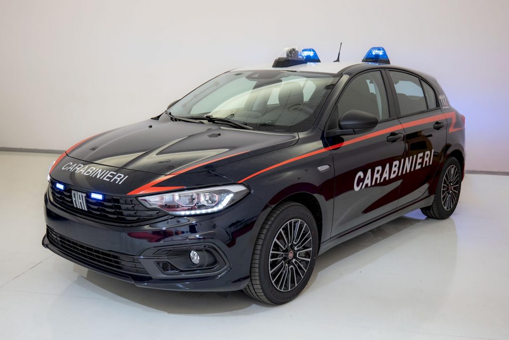 La Fiat Tipo des Carabiniers est plus agressive que jamais