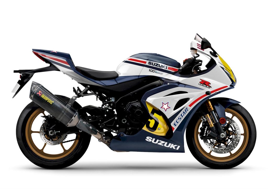 La Suzuki GSX-R1000R Legend Edition Lucchinelli est magnifique
