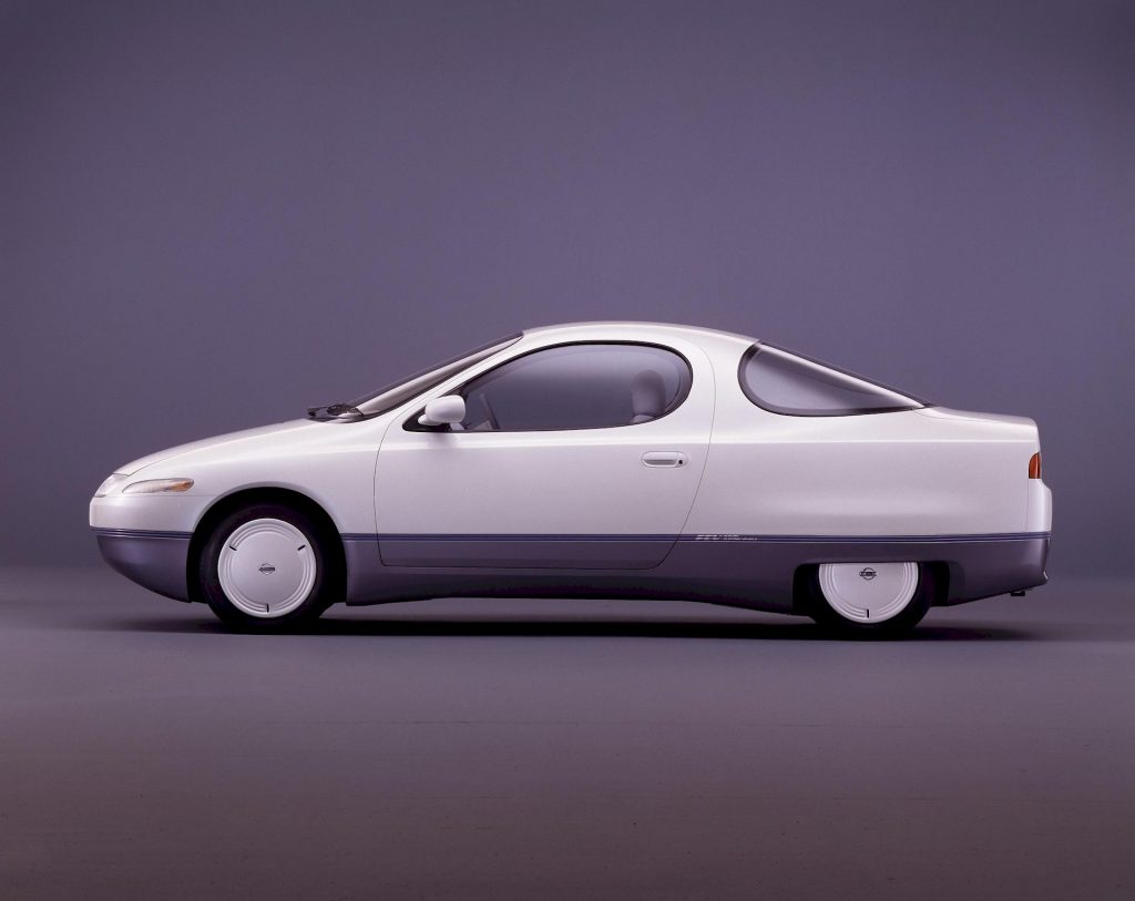Nissan FEV : l'autonomie électrique de 250 km dès 1991